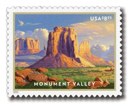 $8.95 Monument Valley Forever Stamps