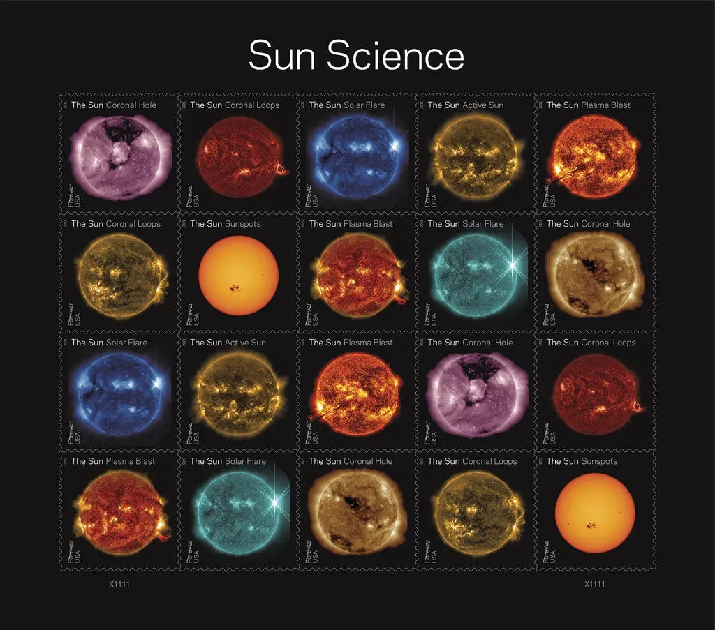 Sun Science Forever Stamps