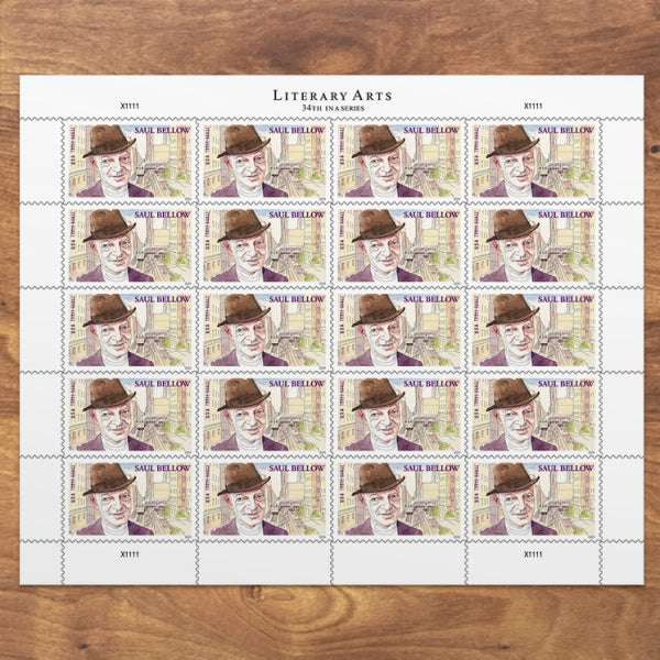 Literary Arts: Saul Bellow Stamps