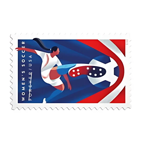 Women??s Soccer Forever Stamps