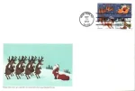 Santa and Sleigh Forever Stamps