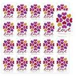 Hearts Blossom Forever Stamps