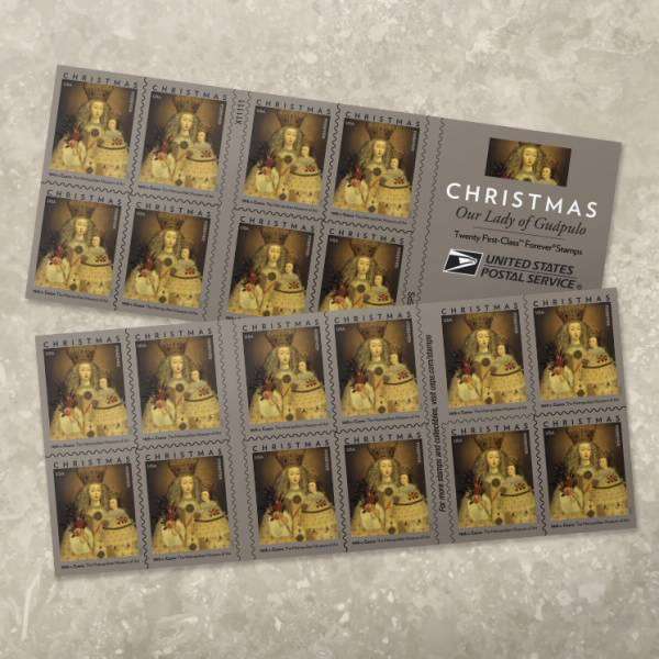 Our Lady of Gupulo Forever Stamps