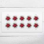 Global: Poinsettia Forever Stamps