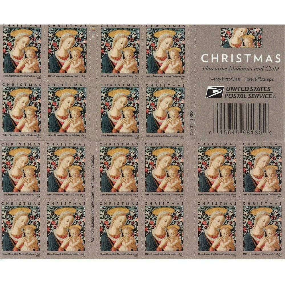 Florentine Madonna And Child Forever Stamps