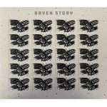 2022 Raven Story Forever First Class Postage Stamps