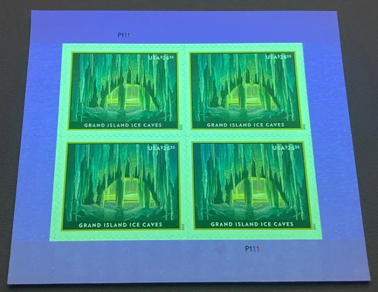 2020 Grand Island Ice Cave Express Priority Stamps