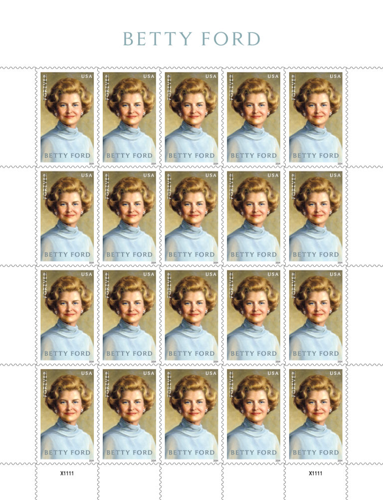 2024 Betty Ford Stamps