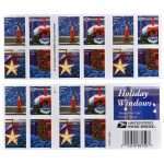 Holiday Windows Forever Stamps
