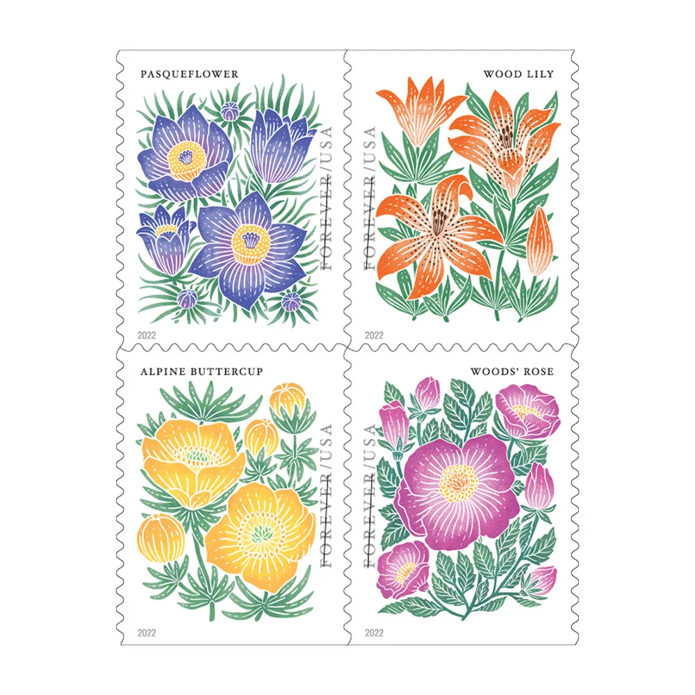 Mountain Flora Forever Stamps