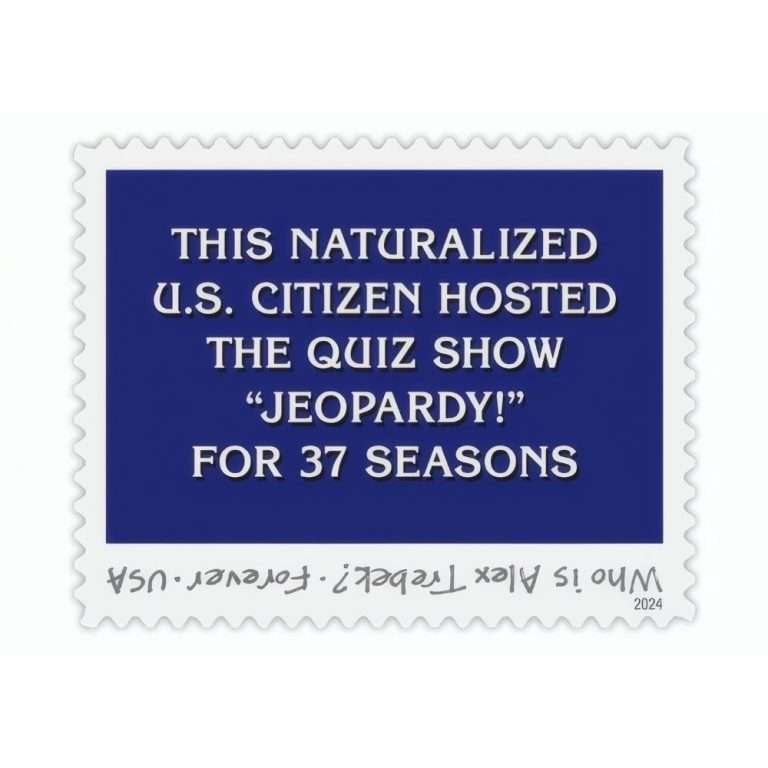 2024 Alex Trebek Stamps