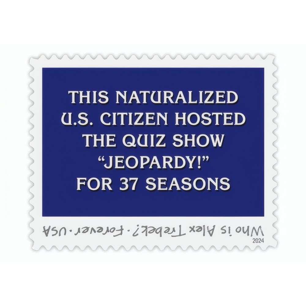 2024 Alex Trebek Stamps