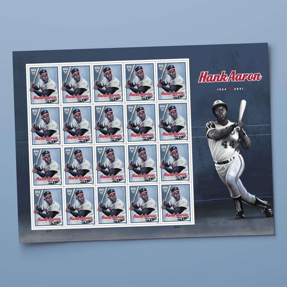 Hank Aaron 2024 Stamps