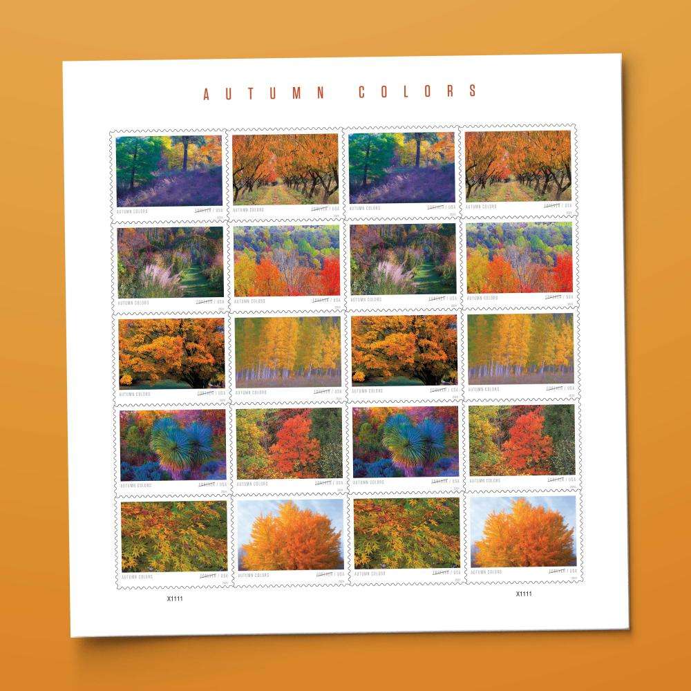 2024 Autumn Colors Stamps