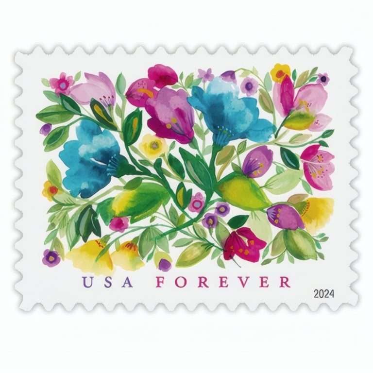 2024 Celebration Blooms Stamps