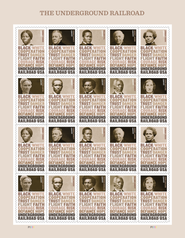The Underground Railroad 2024 Stamps