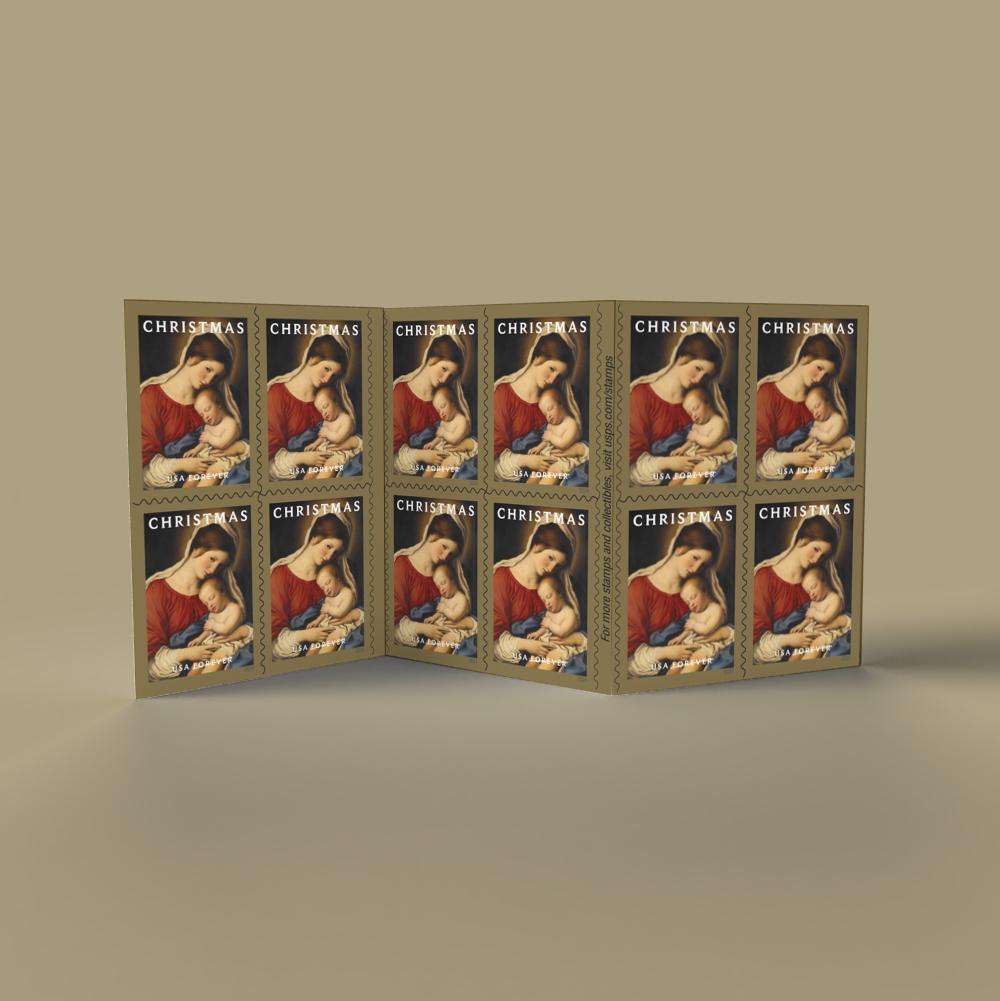 2024 Christmas Virgin and Child Stamps