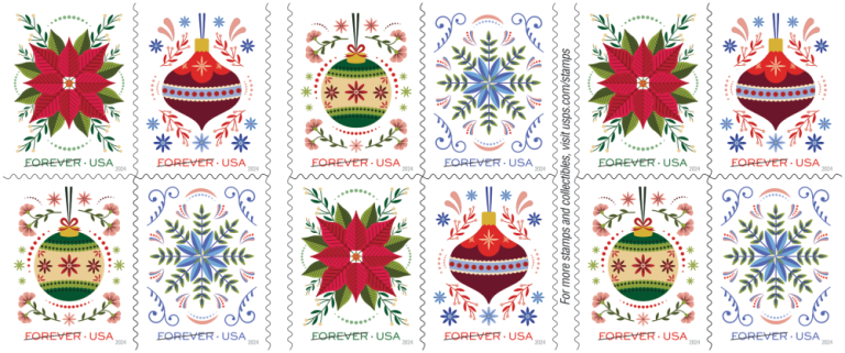 Holiday Joy 2024 Stamps
