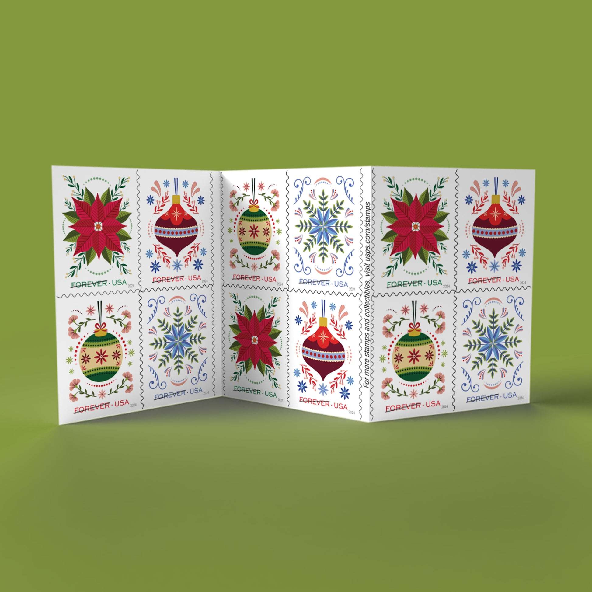 Holiday Joy 2024 Stamps