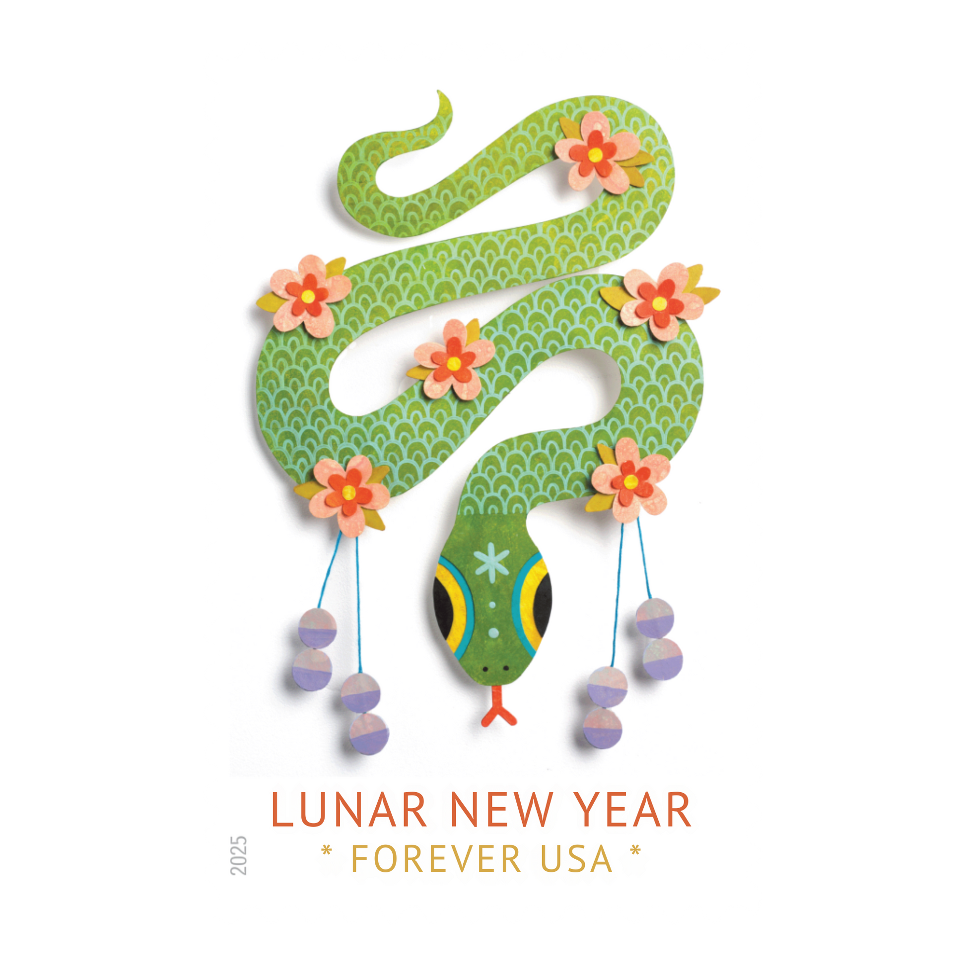 Lunar New Year - Year of the Snake Stamps