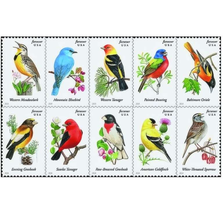 Songbird 2014 Stamps