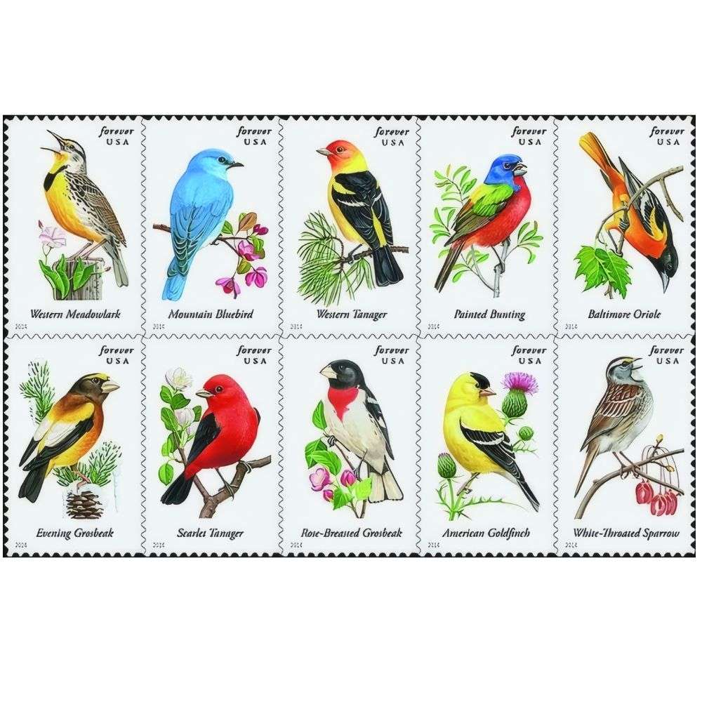 Songbird 2014 Stamps