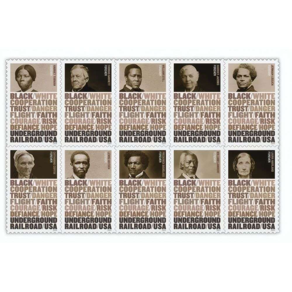 The Underground Railroad 2024 Stamps