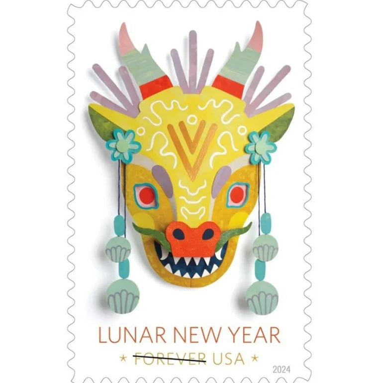 Lunar New Year: Year of the Dragon Forever Stamps