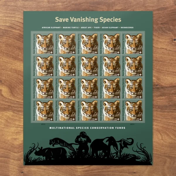 Save Vanishing Species Forever Stamps 85