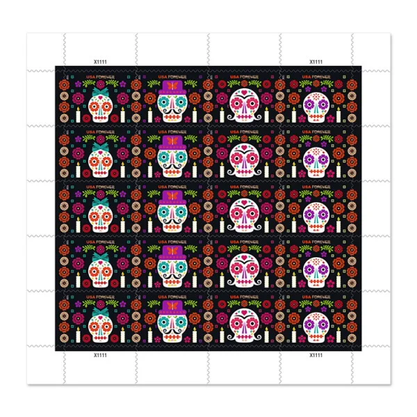 Day of the Dead Forever Stamps