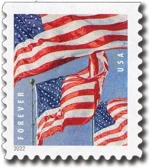 U.S. Flag 2022 Forever Stamps_Sheets