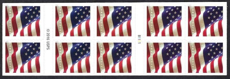 Flag 2017 Booklet Stamps