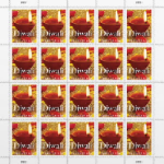 2016 Diwali Forever Stamps – 100 Stamps