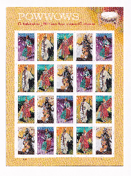 2025 Powwows: Celebrating Native American Culture Forever Stamps – 100 Stamps
