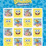 2025 SpongeBob SquarePants Forever Stamps – 80 Stamps