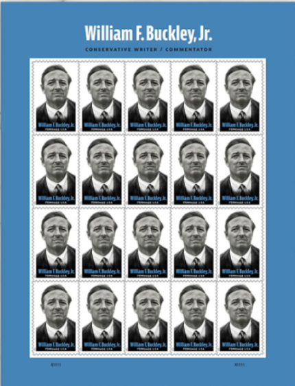 2025 William F. Buckley Jr. Forever Stamps – 100 Stamps