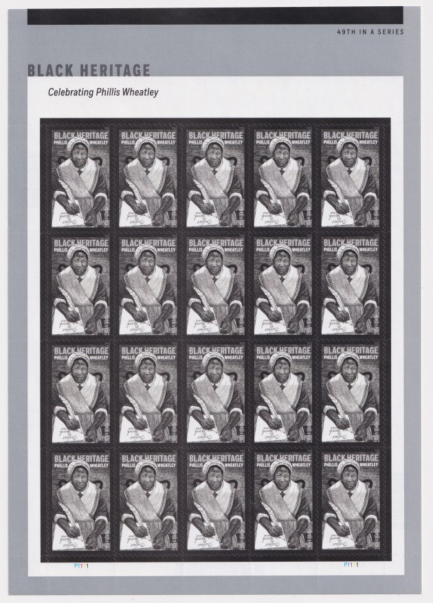 2026 Phillis Wheatley Forever Stamps – 100 Stamps