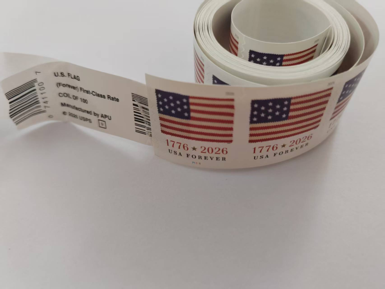 2026 U.S. Flag Forever Stamp Roll – 100 Stamps
